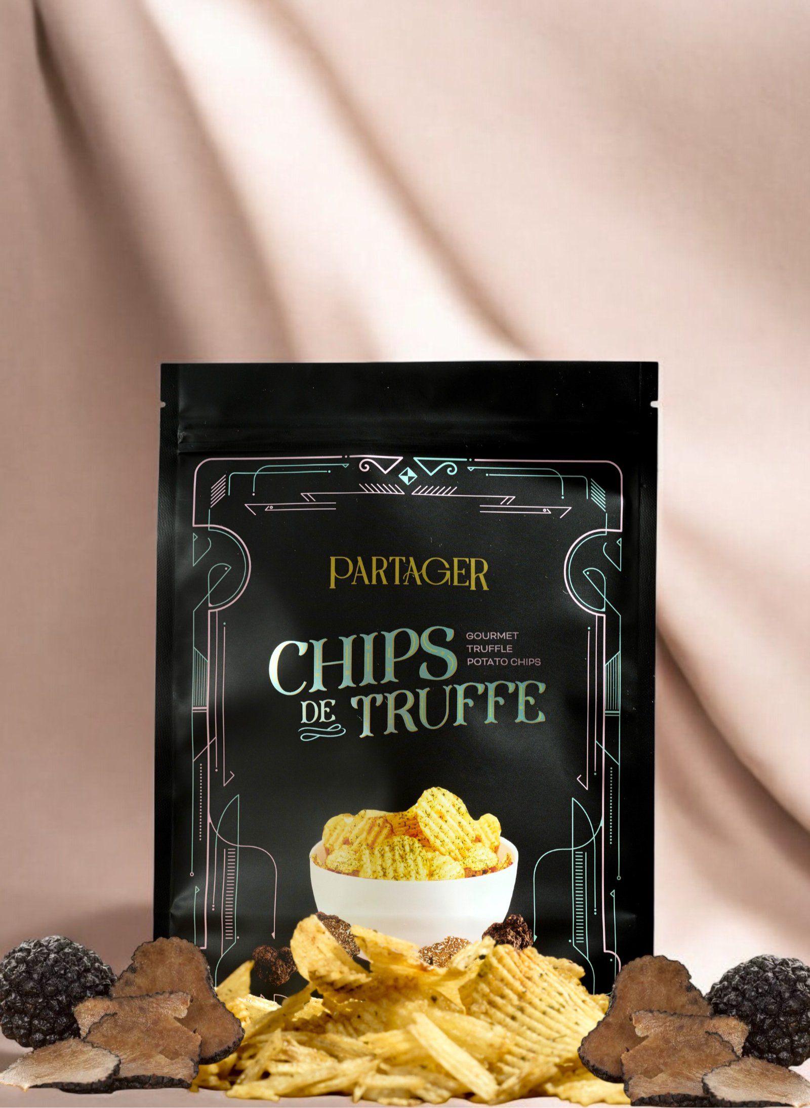 Gourmet Truffle Potato Chips 110G NEW PACKAGING