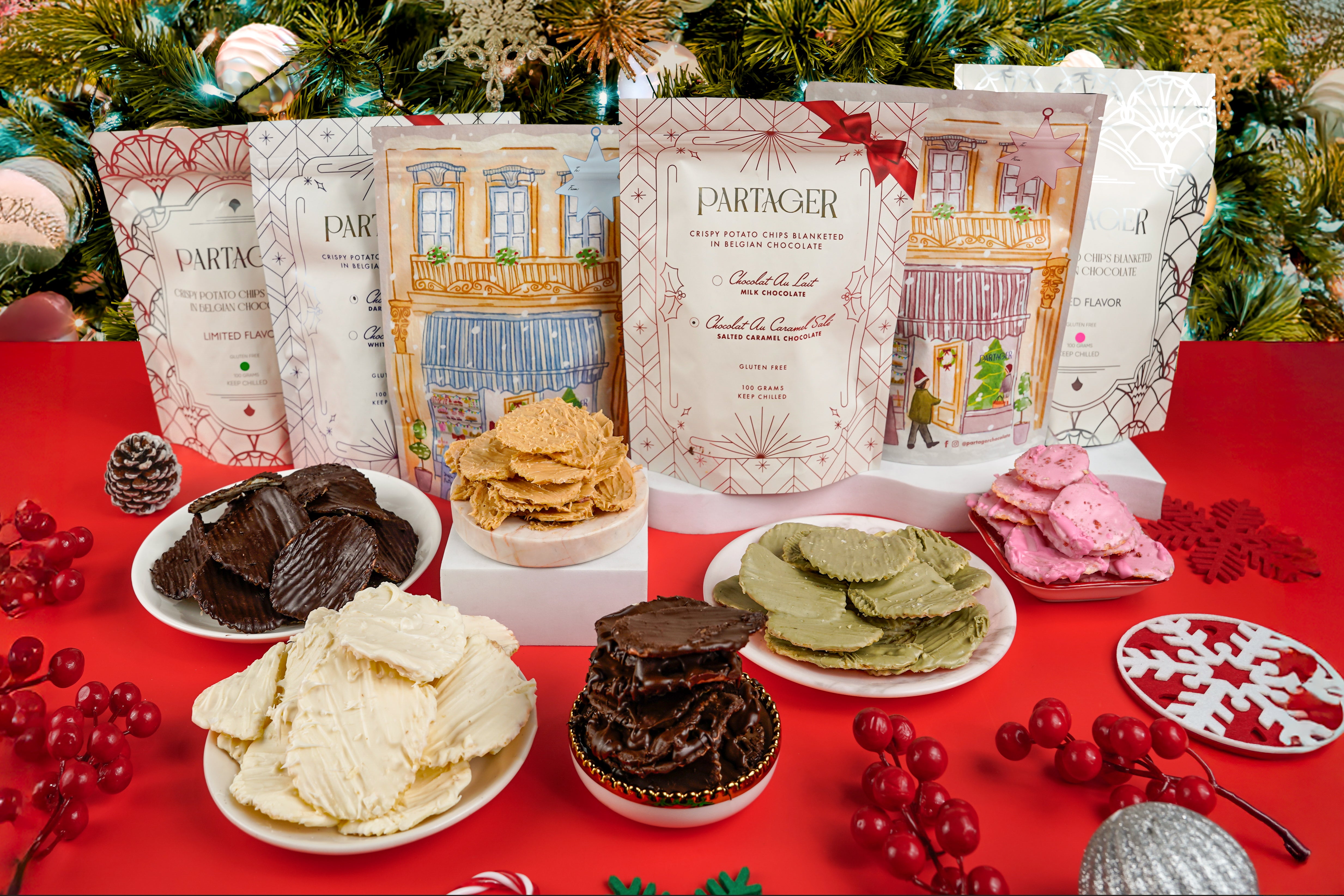 (XMAS EDTN) 20+2 LIMITED HOLIDAY POTATO CHIPS BUNDLE